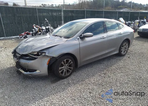 2015 Chrysler 200 Limited из США, поврежденный, VIN 1C3CCCAB4FN616578